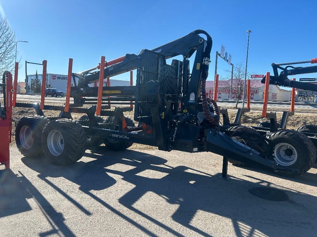 BMF 850 FE FP 14T2 Pro 550 demopaketti! Forstanhänger