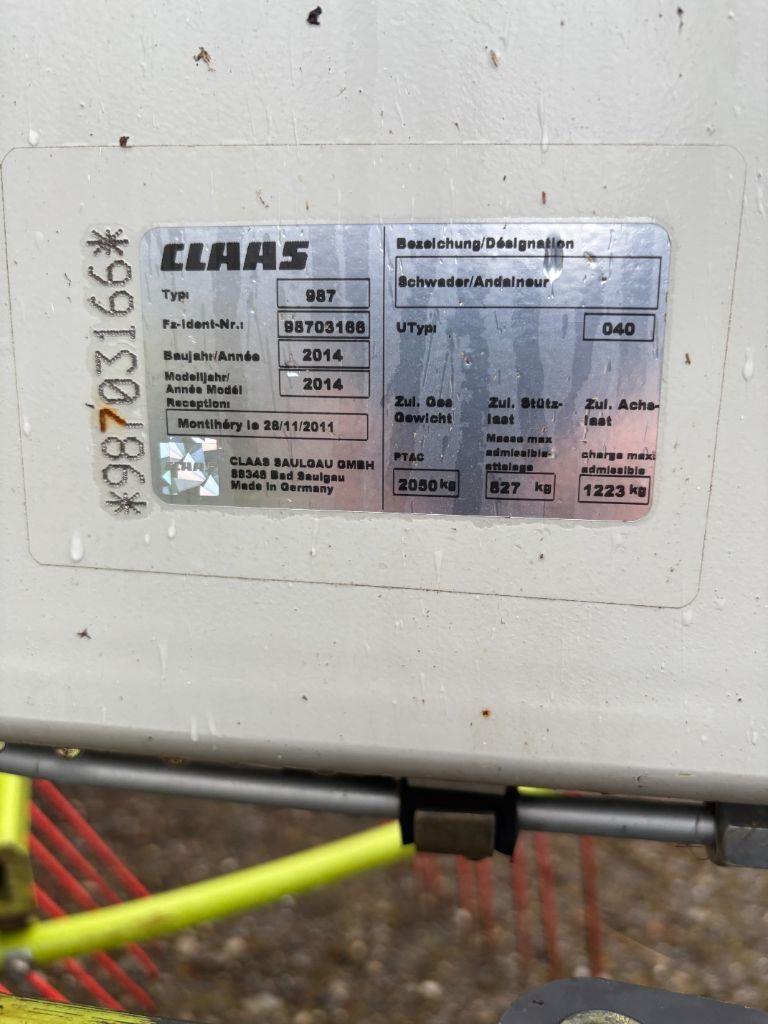 CLAAS Liner 2800 Rakes and tedders