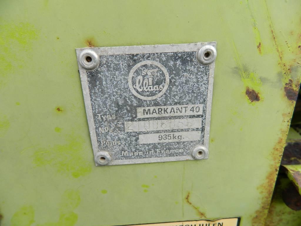 CLAAS Markant 40 Ķīpu preses