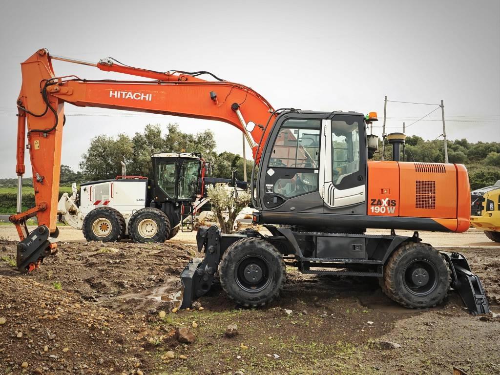 Hitachi ZX 190 W-3 Escavadoras de rodas