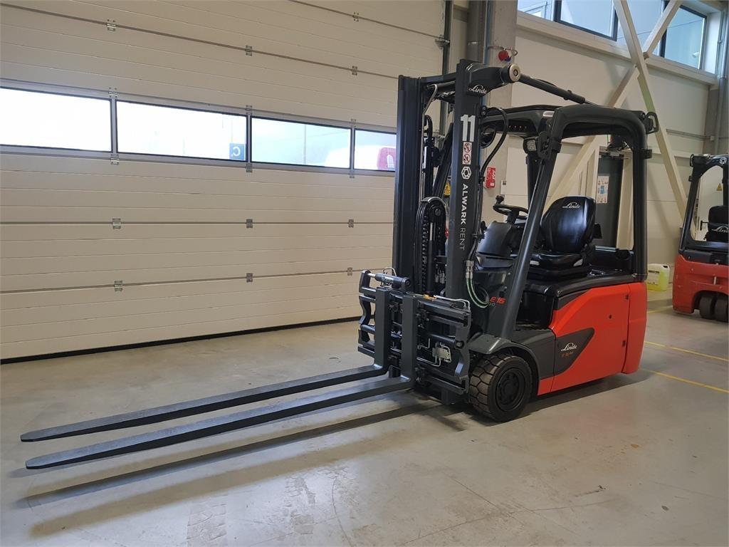 Linde E16 Electric forklifts