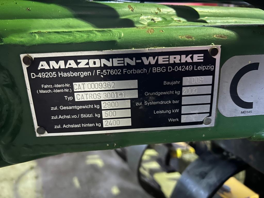 Amazone 3001 CATROS Gradas de discos