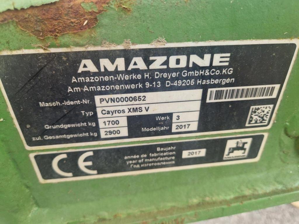 Amazone CAYROS XMS 5-850 VS Wendepflüge