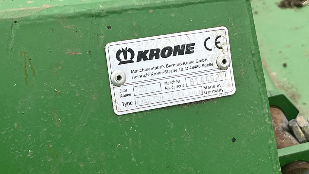Krone EC320CV ETUNIITTOMURSKAIN Mower-conditioners