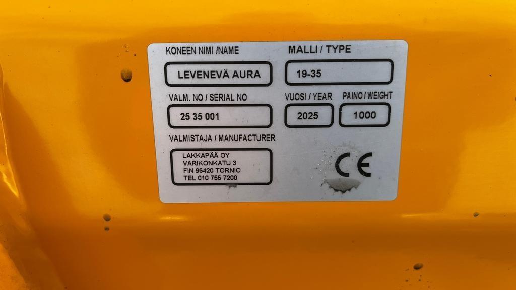 LEVENEVÄ AURA WIESKA19-35 Lame spazzaneve e aratri
