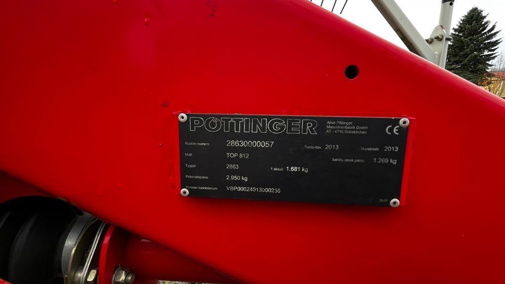 Pöttinger TOP 812 Kreiselheuer/-wender