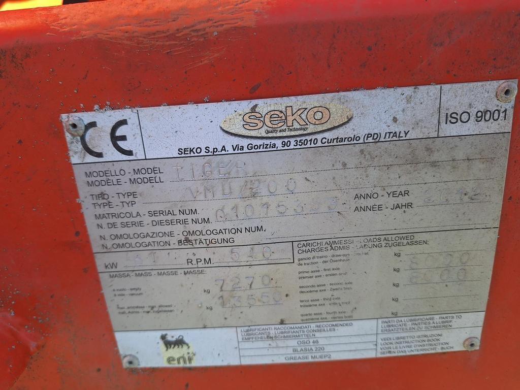 Seko TIGER VMU/200 Mixer feeders