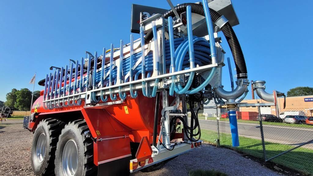 Star 18 gödseltunna med 12m ramp Flytgödselspridare