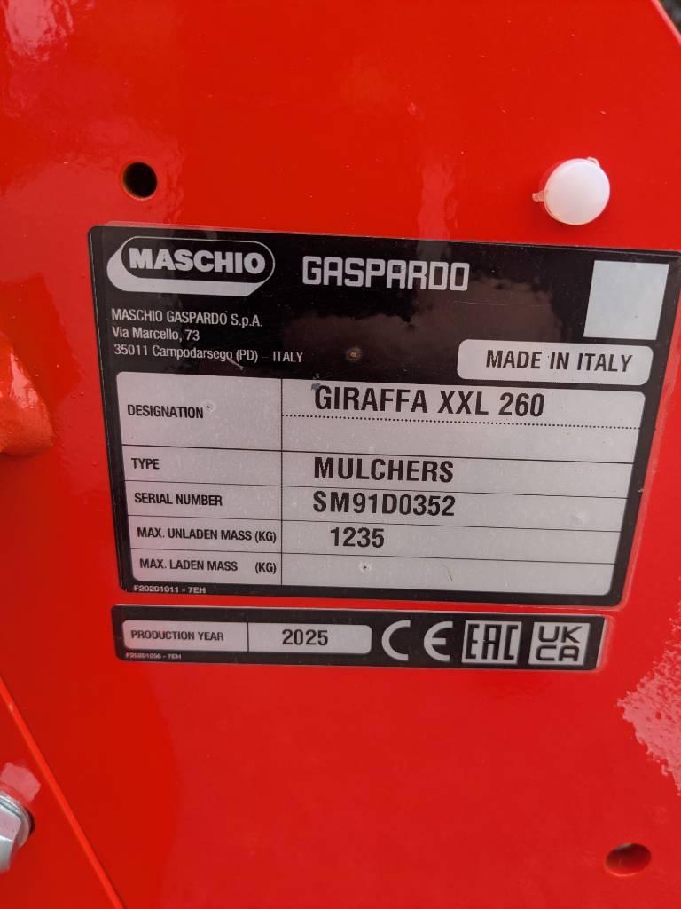 Maschio Giraffa XXL 260 Pasture mowers and toppers