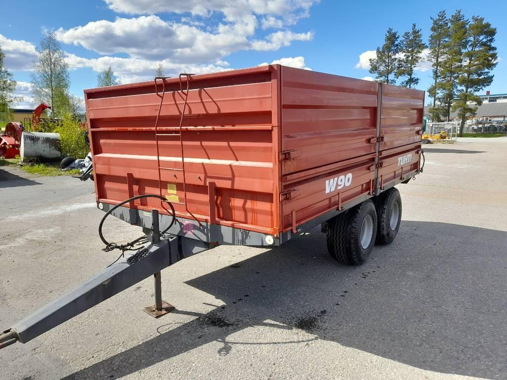 Tuhti W 90 Kippikärry Tipper trailers