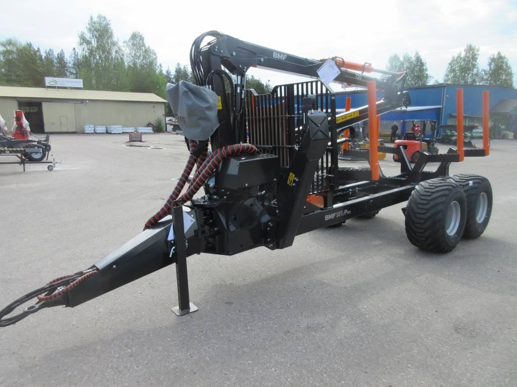 BMF 720 10 T2 pro vaunu2-palkkinen Forest trailers