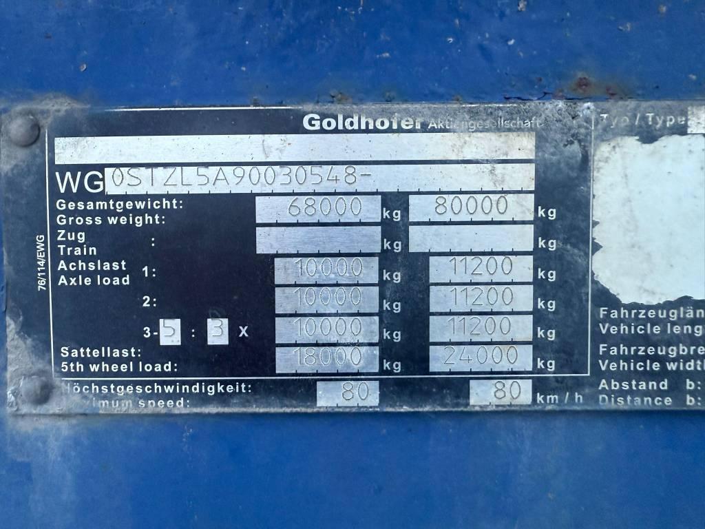 Goldhofer JATKO STZ-L5 Puoliperävaunulavetit