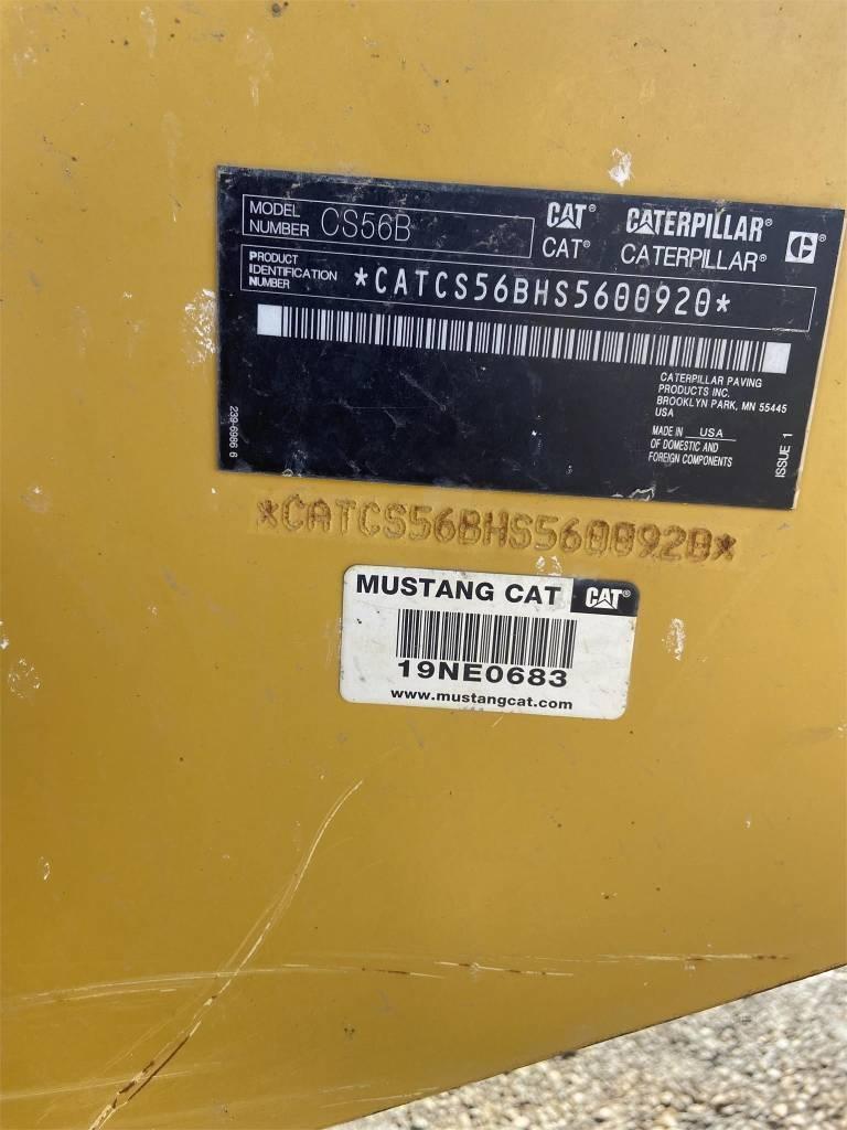 CAT CS 56 B | 2019 | 4,191hrs | Available for Export Single drum rollers