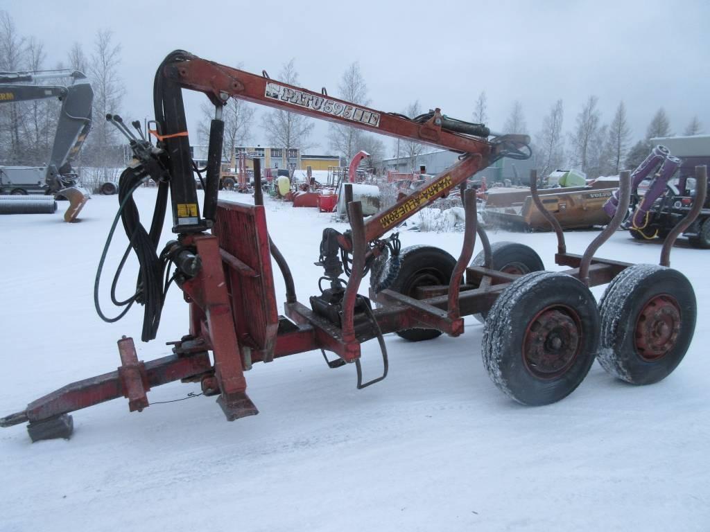 Patu 595 hytraulinen jatke ulot 6,2 m Forstanhänger
