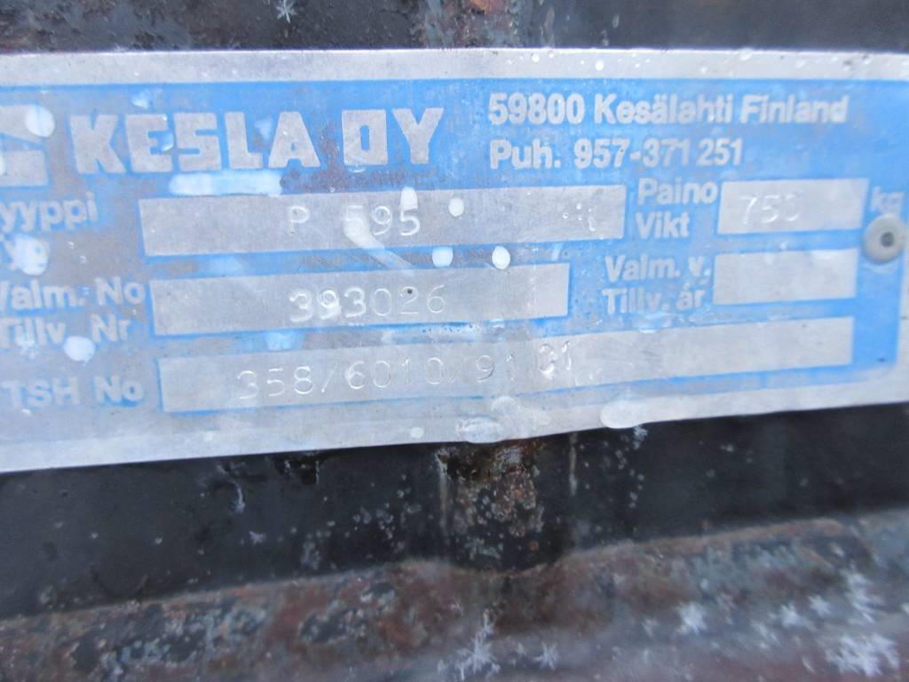 Patu 595 hytraulinen jatke ulot 6,2 m Forstanhänger