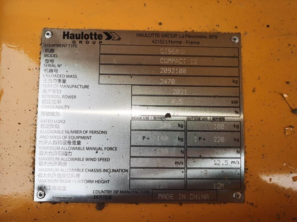 Haulotte COMPACT 12 - 2092100 Plataformas tijera