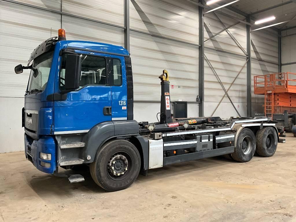 MAN TGS 33.440 6x4 Camion con gancio di sollevamento