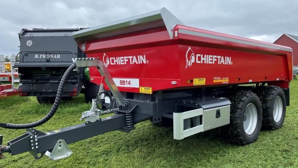 Chieftain Stendumper 14 ton för ramper Tippvagnar