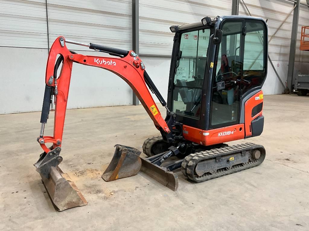 Kubota KX 018-4 Minibagger < 7t