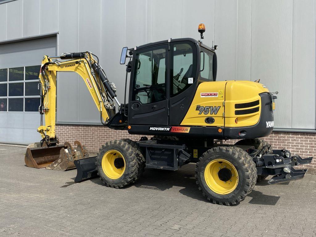 Yanmar B95W Mobilbagger