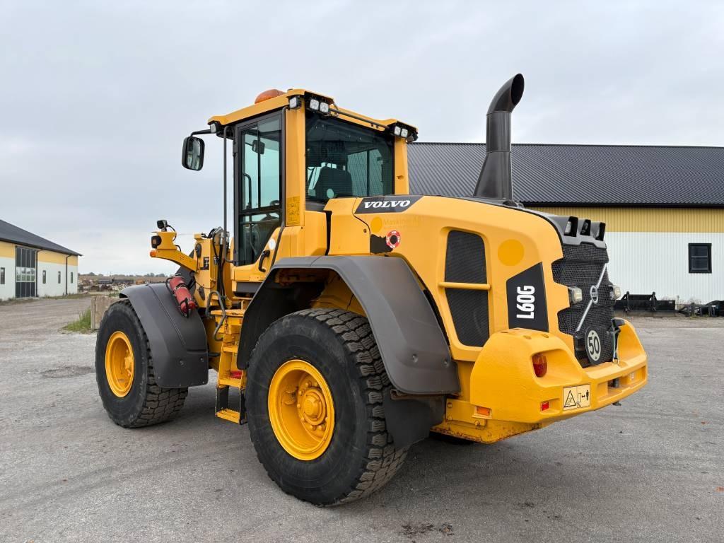 Volvo L60G lastmaskin, svensksåld, all utrustning Hjullastare