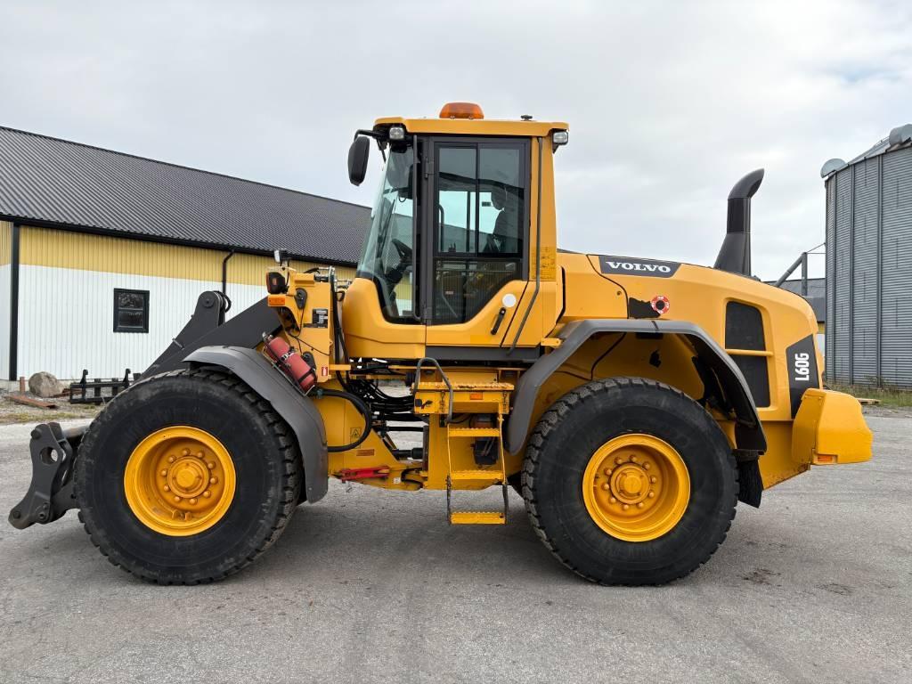 Volvo L60G lastmaskin, svensksåld, all utrustning Hjullastare