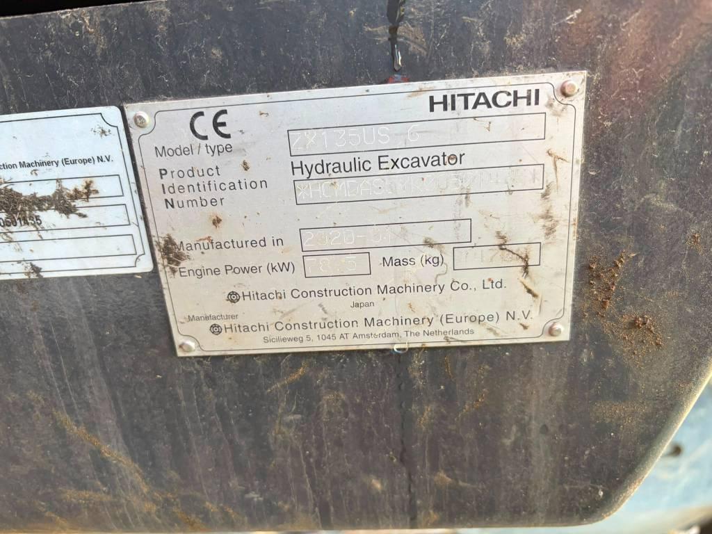 Hitachi ZX135 US-6 Telakaivukoneet