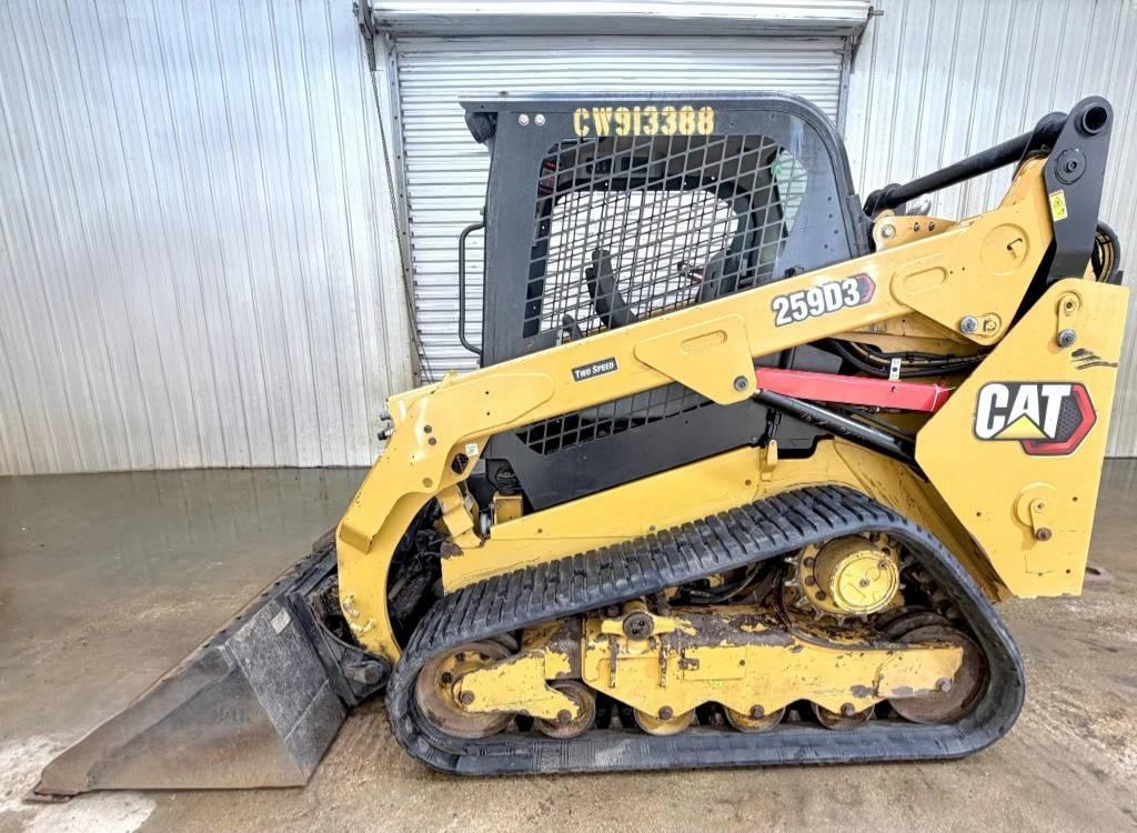 CAT 259 D3 | 2021 | 3,435 hrs | Available for Export Skid steer loaders