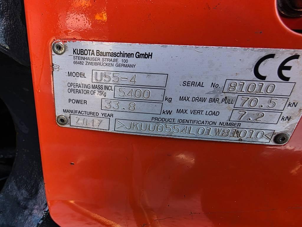 Kubota U 55-4 Minikaivukoneet < 7t