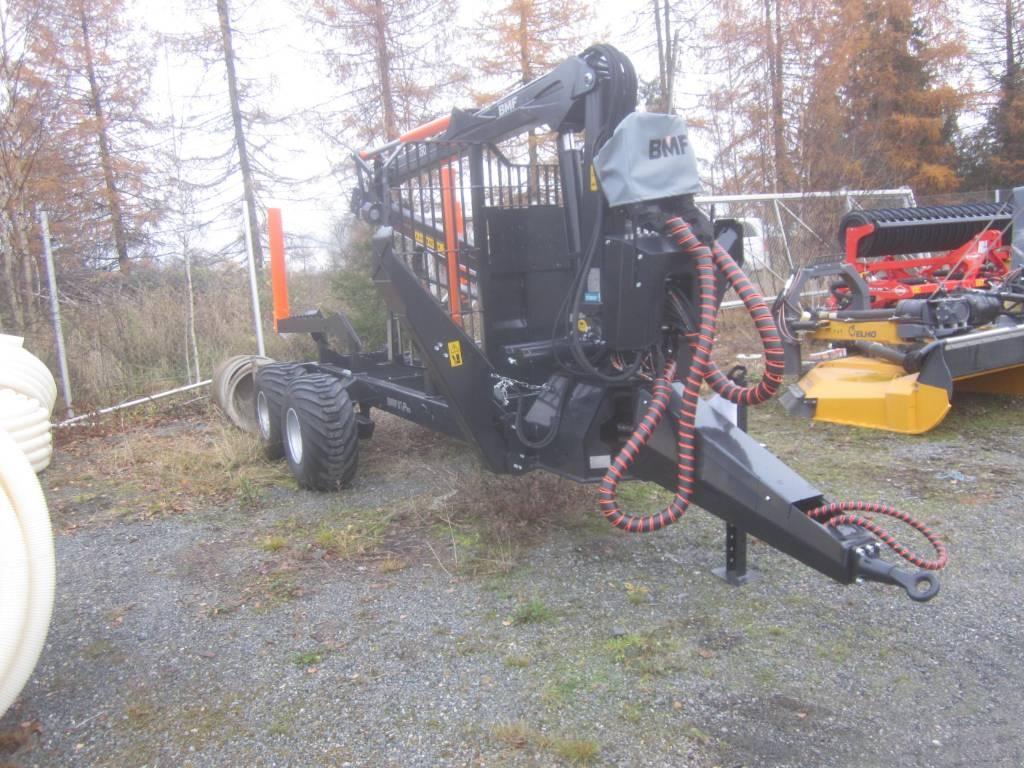 BMF 650 + 8T2 Metsävaunu Forstanhänger