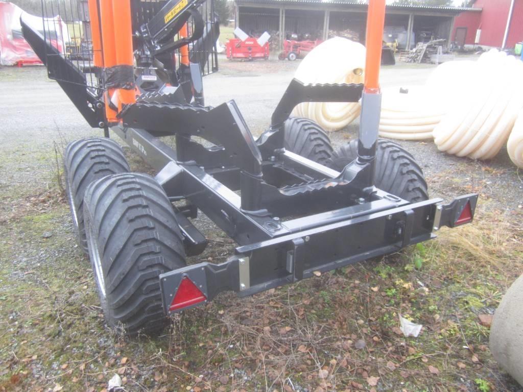 BMF 650 + 8T2 Metsävaunu Forstanhänger