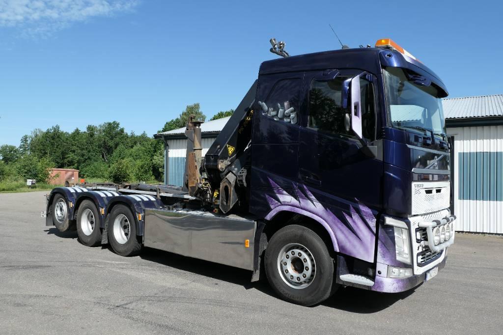 Volvo Kranväxlare FH500 8x4*4 Lastväxlare/Krokbilar