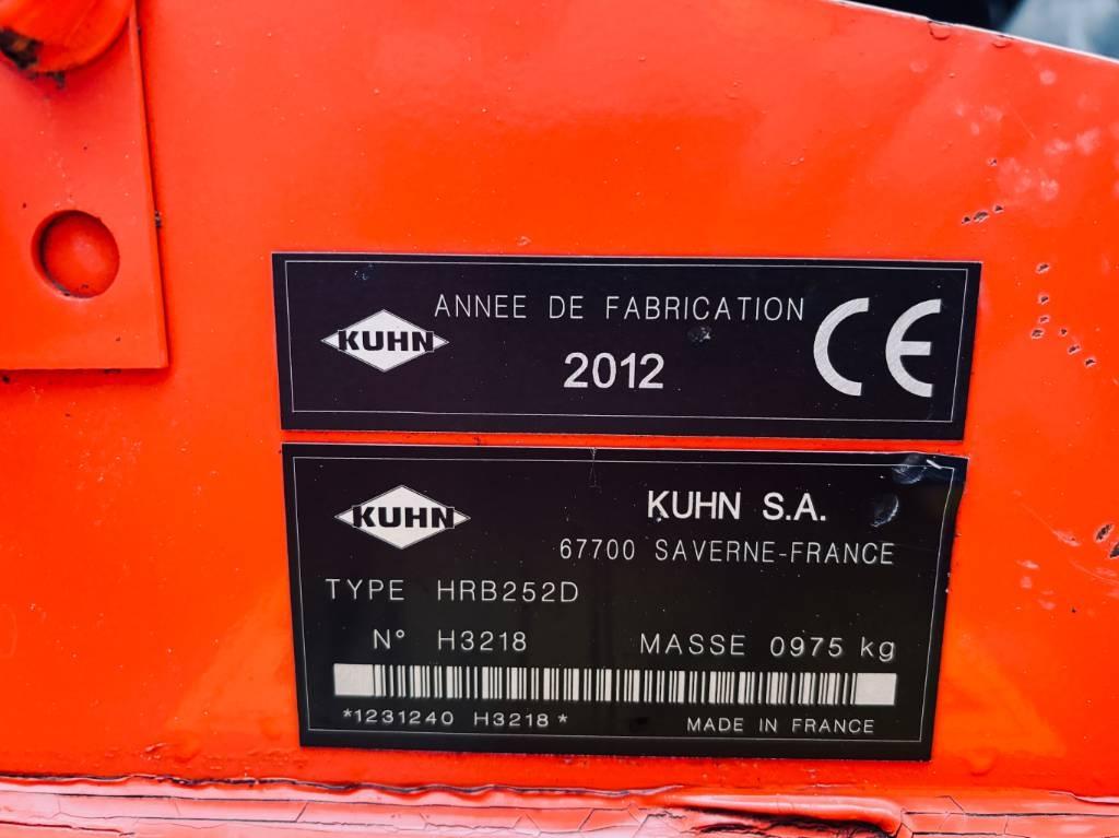 Kuhn HRB 252 Power harrows and rototillers