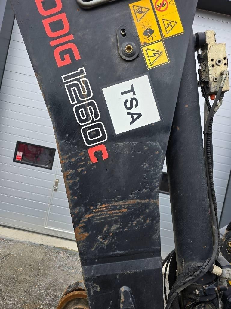 Huddig 1260 C RAIL Grävlastare