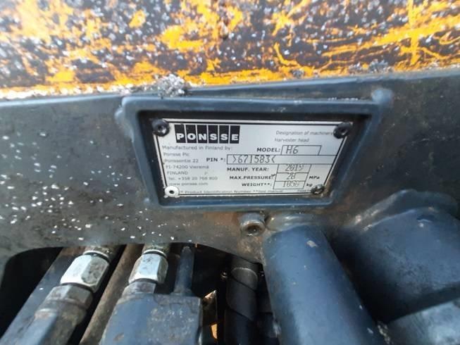 Ponsse H6 Harvester heads