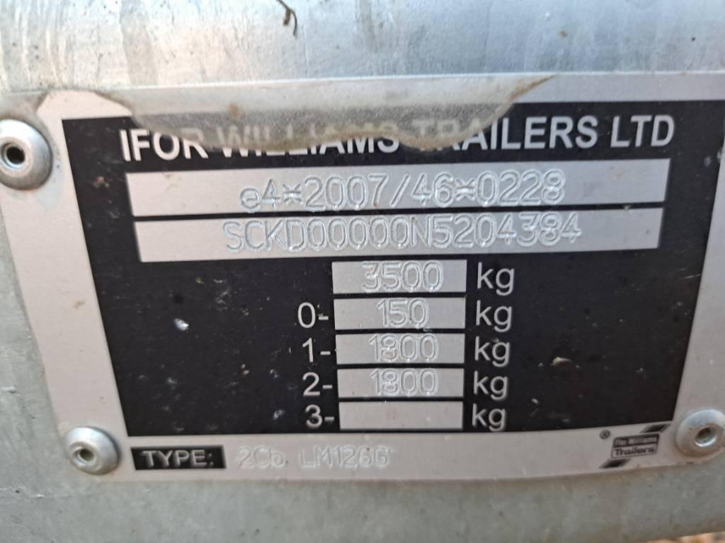 Ifor Williams LM126G Light trailers