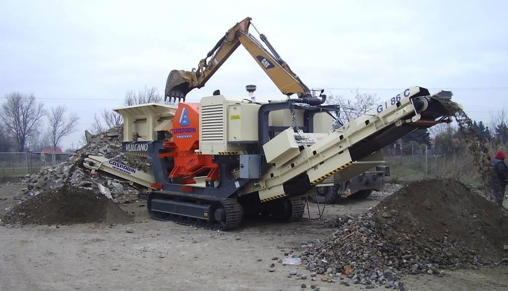 Gasparin Backenbrecher GI86C VULCANO Screeners