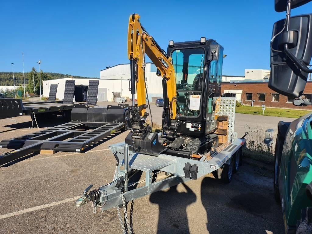 Sany Lagerkampanj 1.8 T Med Släp i Lager Minigrävare < 7t