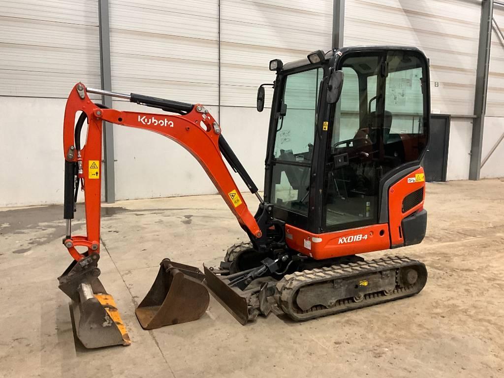 Kubota KX 018-4 Miniescavatori