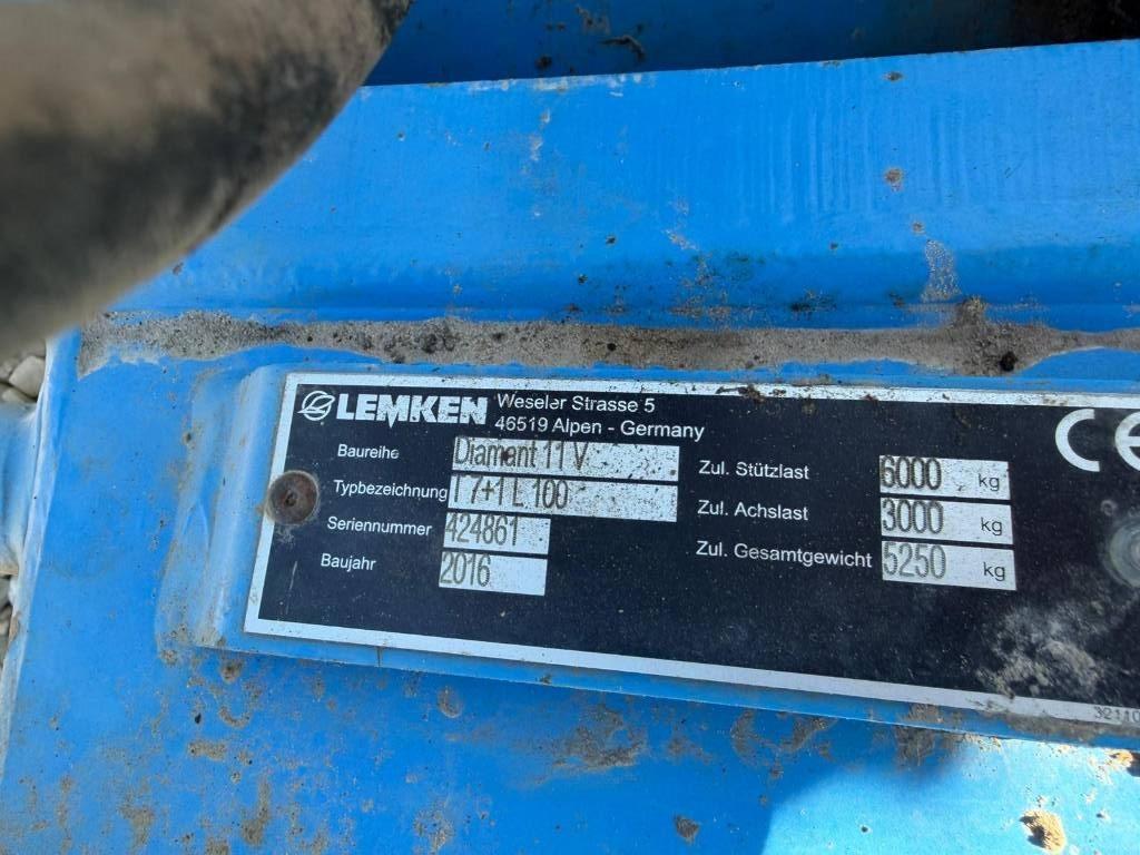 Lemken Diamant 11VT 7+1 L 100 Reversible ploughs