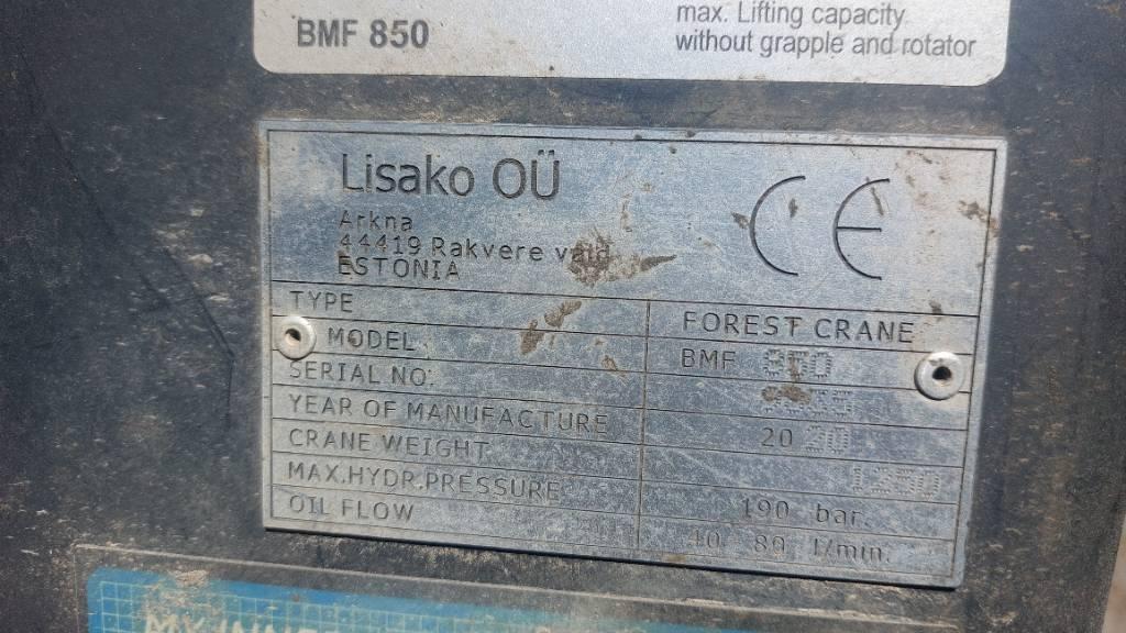 BMF 850 + MV 14T2 Remolques forestales