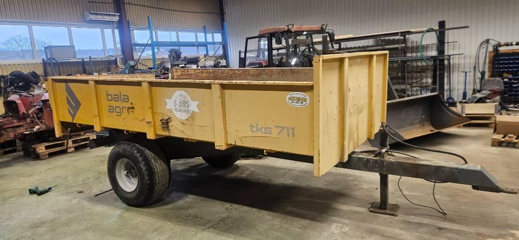 Bala Agri TKS-711 Hardoxflak 7tons Tippvagnar