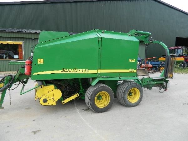 John Deere 678 Rituļu preses