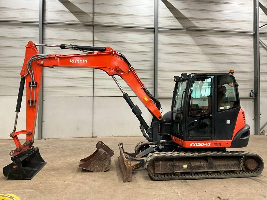 Kubota KX 080-4 A Escavatori medi 7t - 12t