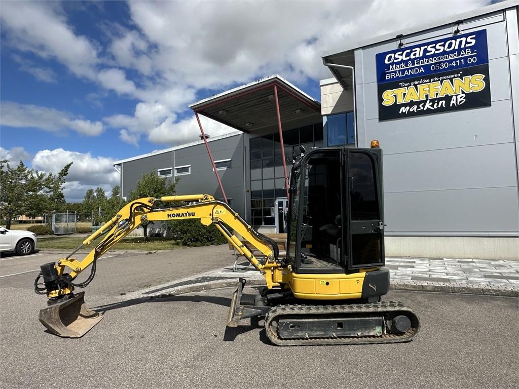 Komatsu PC 26 MR-3 Minigrävare < 7t