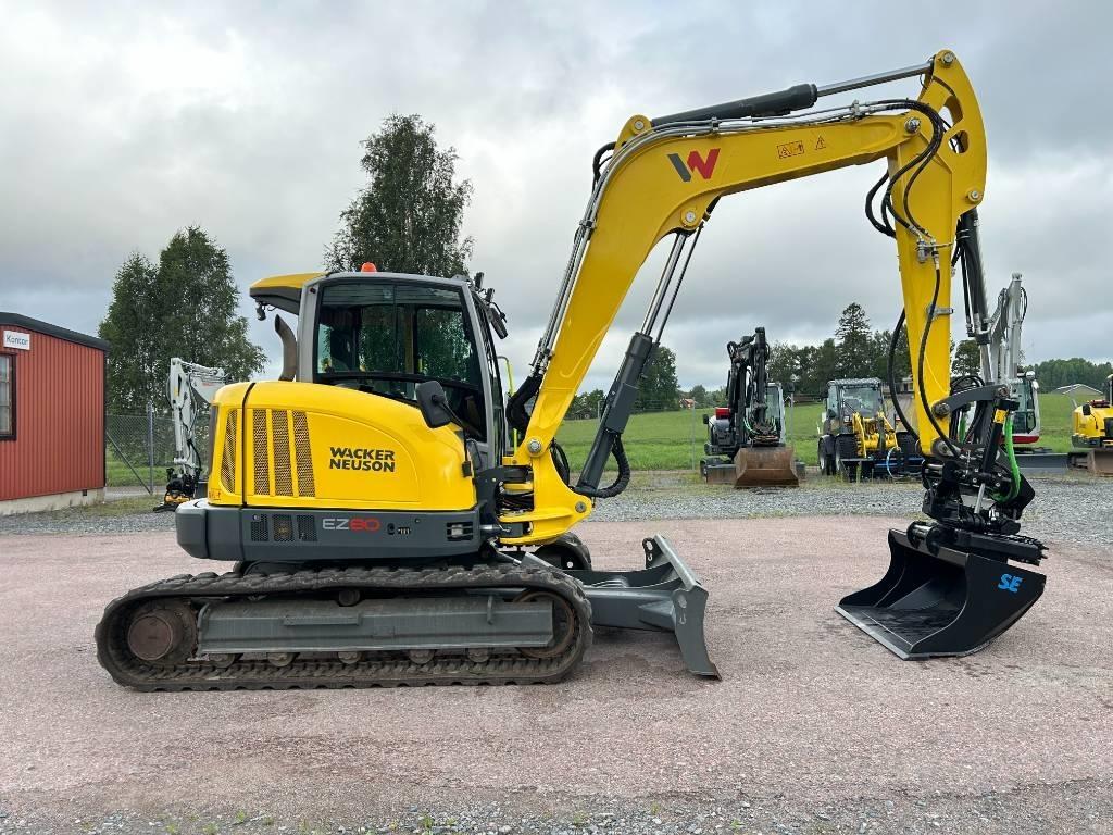 Wacker Neuson EZ80 Midigrävmaskiner 7t - 12t