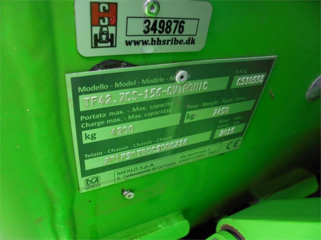 Merlo TF42.7T CS CVT Teleskoplæssere