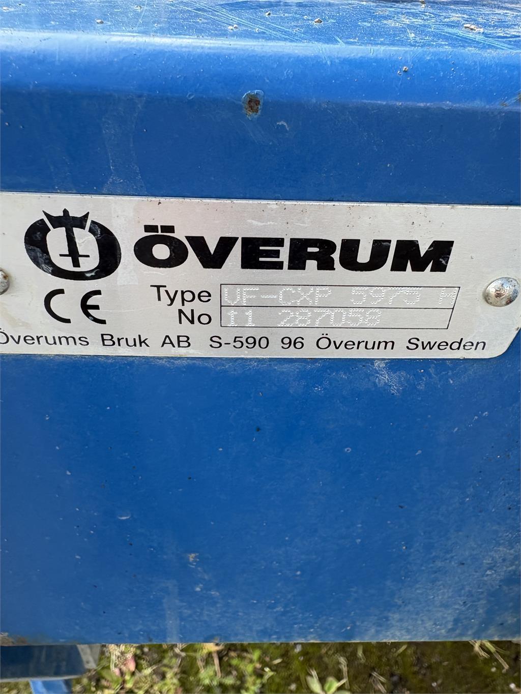 Överum VFCXP 5975H Växelplogar
