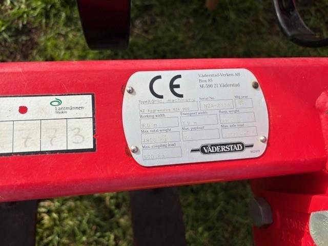 Väderstad NZA 900 Harvar