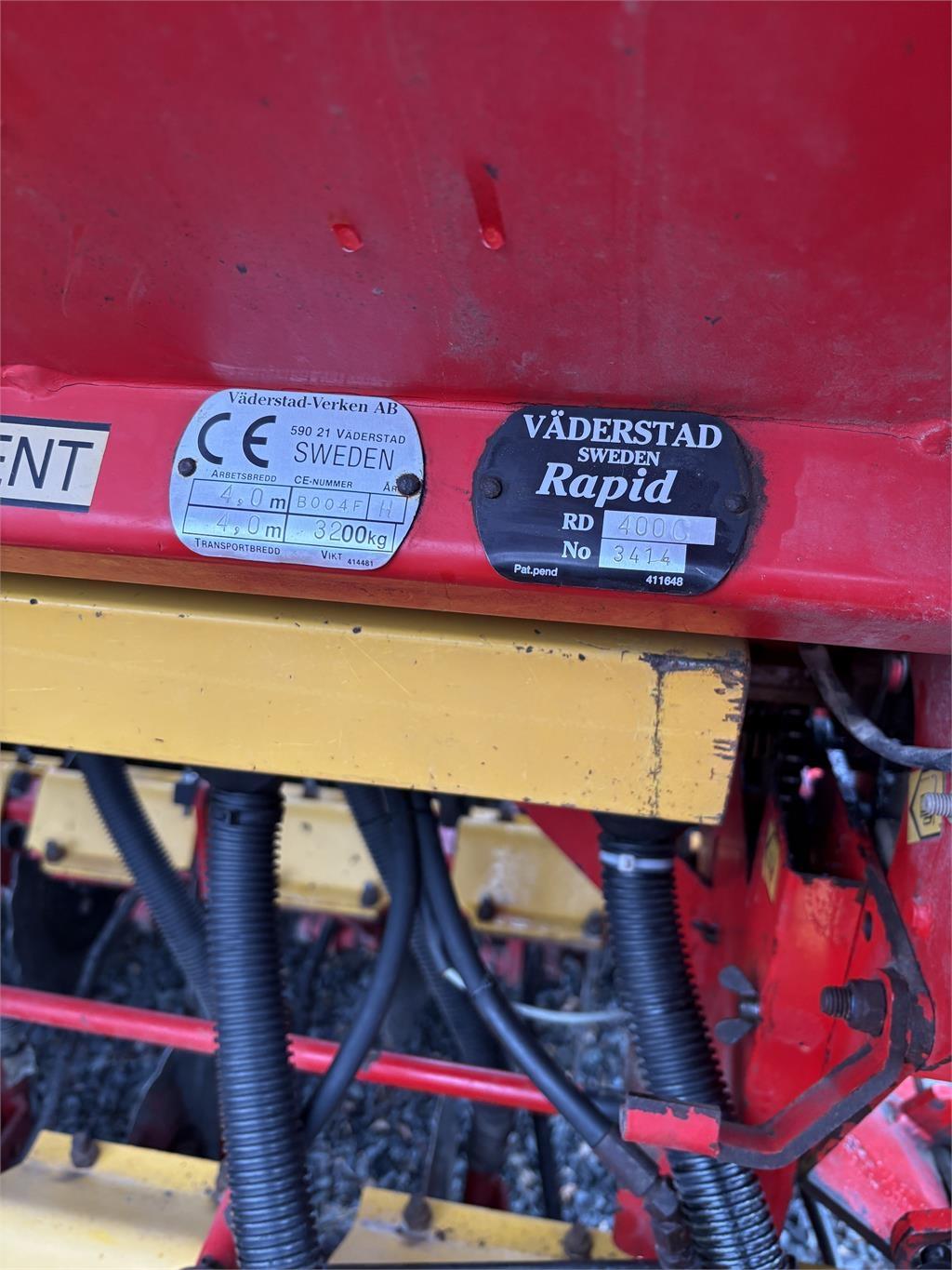 Väderstad RAPID 400 C Såmaskiner